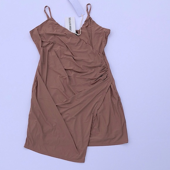 Urban Outfitters Dresses & Skirts - NWT Urban Outfitters Lumiere Spaghetti Strap Mini Dress In Cocoa Various…